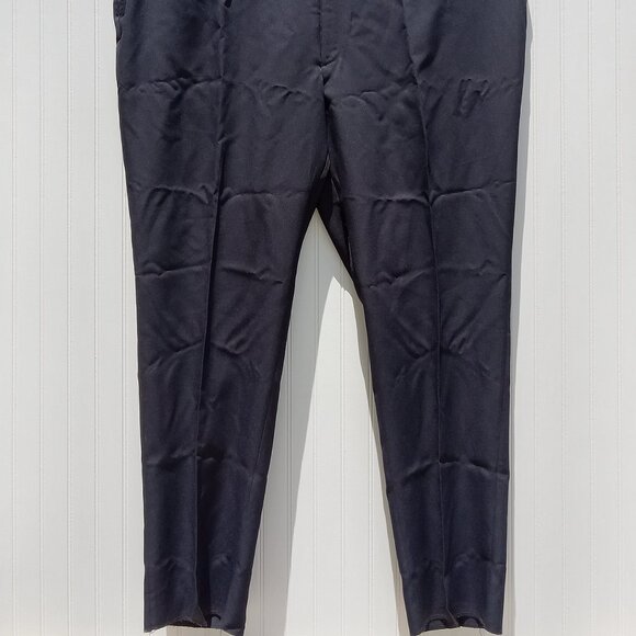 Flying Cross Fechheimer Uniform Pants 58 LAPD Navy Blue Unhemmed Garbadine Mens - Picture 3 of 15